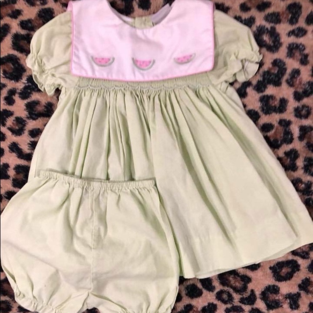 Nursery Rhyme Watermelon Outfit 3M